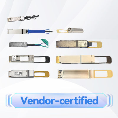MMA4Z00-NS SFP+ MELLANOX متوافق مع 800G 2xSR4 OSFP PAM4 850nm 50m InfiniBand NDR Module