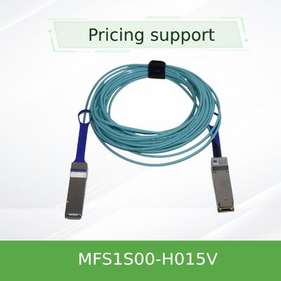 MFS1S00-H015V كابل بصري نشط إنفينيباند أصلي 15 متر