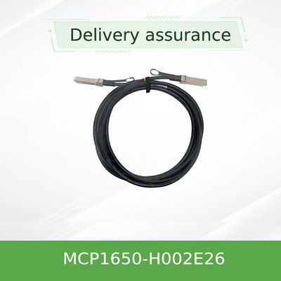 MCP1650-H002E26 ((980-9I549-00H002) كابل Mellanox Dac النحاس السلبي Ib HDR حتى 200GB / S Qsfp56 2M