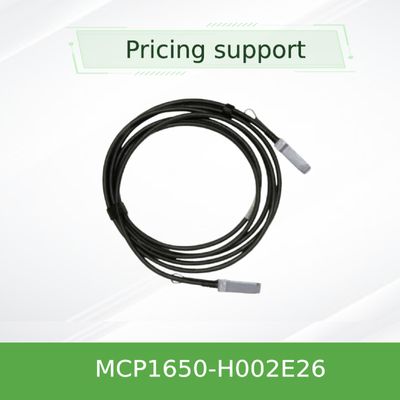 كابل IB HDR ميلانوكس DAC MCP1650-H002E26200Gb / s QSFP56 2m