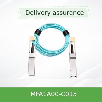 100GbE QSFP LSZH ميلانوكس AOC Ethernet Cable MFA1A00-C015 15m