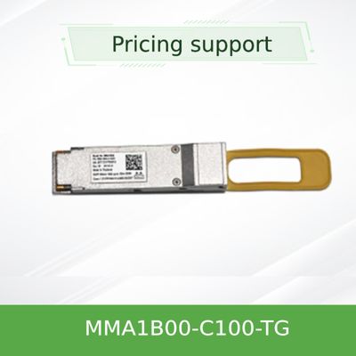 ناقل ميلينوكس الأصلي الجديد MMA1b00-C100-Tg 100gbe Qsfp28 حتى 100m، Ddmi