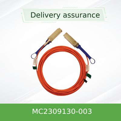 كابل TAA Breakout Mellanox DAC MC2309130-003 10GBase-CU QSFP + إلى SFP + 3M