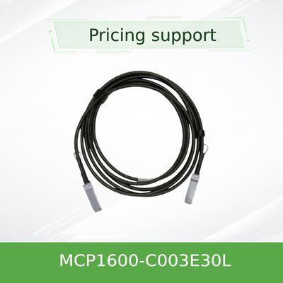 كابل إيثرنت Mellanox Qsfp DAC MCP1600-C003E30L 100GbE 3m