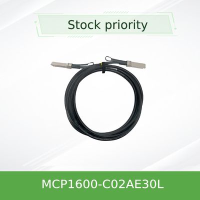 2.5 م 100 جيجابت QSFP28 شبكة كبلات Mellanox DAC MCP1600-C02AE30L