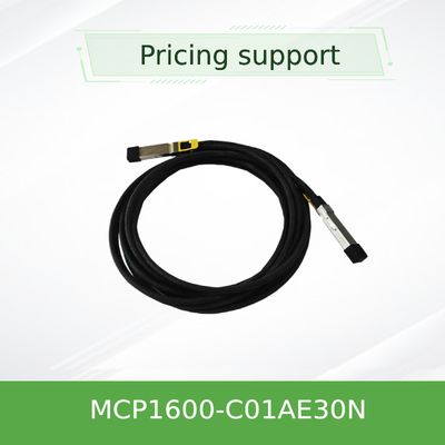 إرفاق مباشر Mellanox DAC Cable MCP1600-C001E30N 100GbE QSFP28 1m