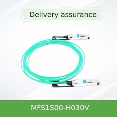 MFS1S00-H030V IB 200G mellanox Aoc كبل شبكة كبل 30 متر QSFP56 سرعة عالية منخفضة الكمون