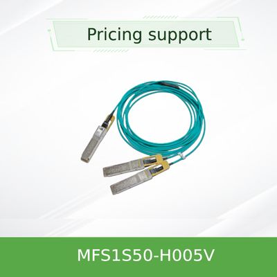 كابل Mellanox AOC للتوصيل السريع MFS1S50-H005V Mellanox IB