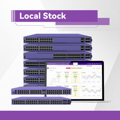 مفتاح شبكة Mellanox Network عالي الأداء Extreme X435-8p-4s للاتصال السريع