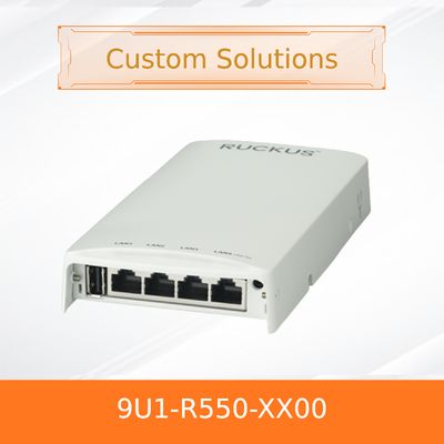بيع ساخن أصل جديد Ruckus نقطة الوصول الداخلية 9u1-R550-Xx00 دعم Ap أحدث Wi-Fi 6 (802.11ax)