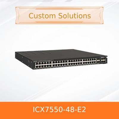 مفتاح إثنترات روكوس المتقدم Icx7550-48-E2 للتوصيل السلس