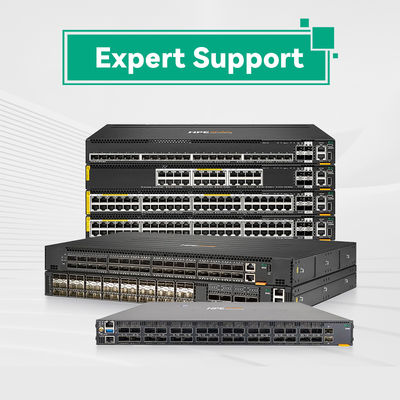 مفتاح الشبكة J9828A الجديد بالكامل مع وظائف 5400r 700W Poe + الأصلية Zl2 Snmp و Qos