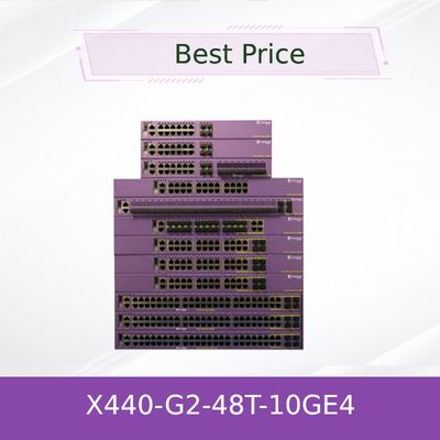 توريد الشركة المصنعة لمحول شبكة Extreme Network Switch16534 X440-G2-48t-10ge4 Ethernet Network Switch Extreme Xos