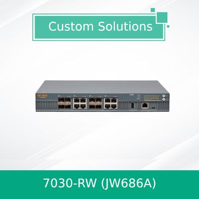 Hpe Aruba 7030 (JW686A) Hpe 7000 سلسلة وحدات تحكم نقاط الوصول اللاسلكية أصلية وجديدة