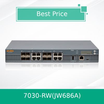 Hpe Aruba 7030 (JW686A) Hpe 7000 سلسلة وحدات تحكم نقاط الوصول اللاسلكية أصلية وجديدة