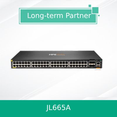 مفاتيح طبقة الوصول عالية الأداء جديدة Jl665A 6300f 48g Cl4 Poe 4SFP56