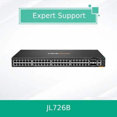 جهاز التبديل الجديد من نوع Hpe Aruba Networking Cx 6200f 48g 4SFP+ (JL726B)