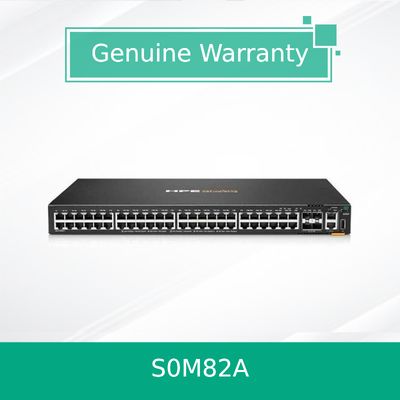 مفتاح الشبكة الأصلي الجديد Hpe Aruba Cx 6200f (S0M82A)
