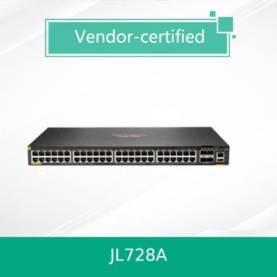 Hpe Aruba Networking Cx 6200f 48g Class4 Poe 4SFP+ 740W Switch (JL728A) (مفتاح أروبا للشبكات)