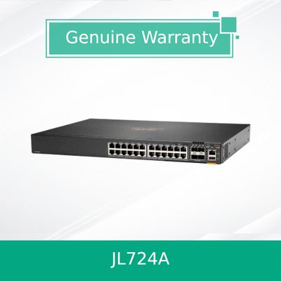 مبدل شبكات HPE Aruba CX 6200F 24G 4SFP+ (JL724A)