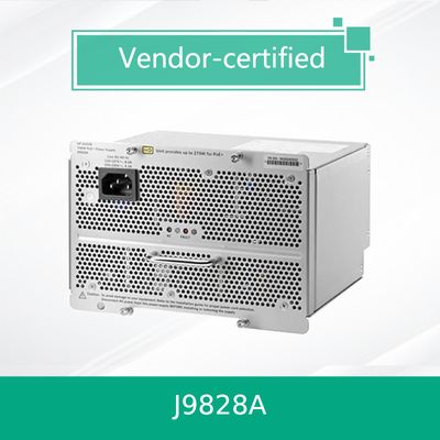 مفتاح الشبكة J9828A الجديد بالكامل مع وظائف 5400r 700W Poe + الأصلية Zl2 Snmp و Qos