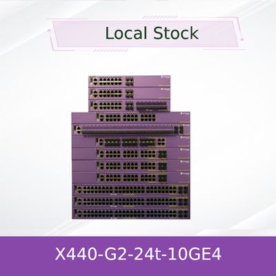 مفتاح شبكة إكستريم سلسلة X440 16532 440-G2-24t-10GE4 إكستريم Xos