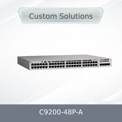 سيسكوس C9200-48p-A سلسلة 48 بورت Poe +