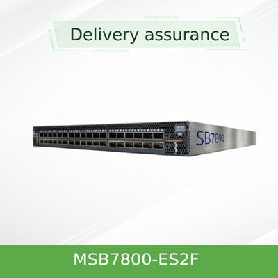 MSB7800-ES2F 36 منفذ Mellanox محولات إيثرنت عالية الأداء