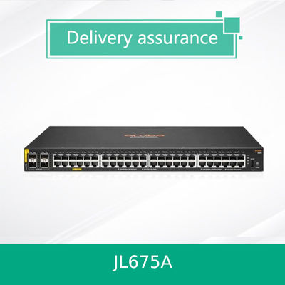 مفتاح HPE Aruba CX 6100 JL675A بـ 48 منفذ جيجابت PoE+ | 370 واط فئة 4 | 4x SFP+ | مُدار من الطبقة 2