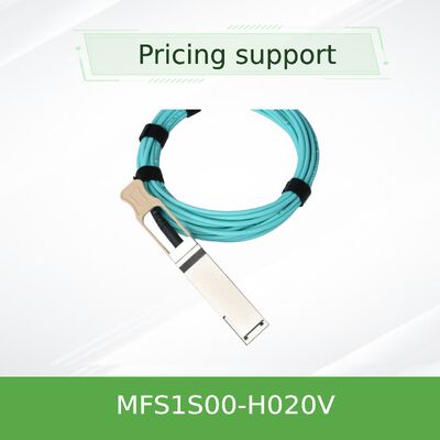 NVIDIA mellanox MFS1S00-H020V 200Gb/s QSFP56 كابل بصري نشط 20m AOC لـ HDR InfiniBand