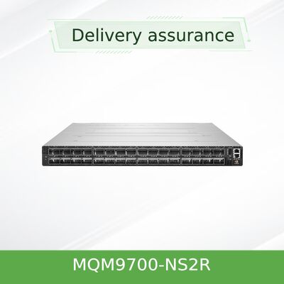 مفتاح InfiniBand غير مُدار NVIDIA Quantum 2 MQM9790-NS2R بـ 64 منفذًا بسرعة 400 جيجابت/ثانية مع تدفق هواء عكسي (C2P)