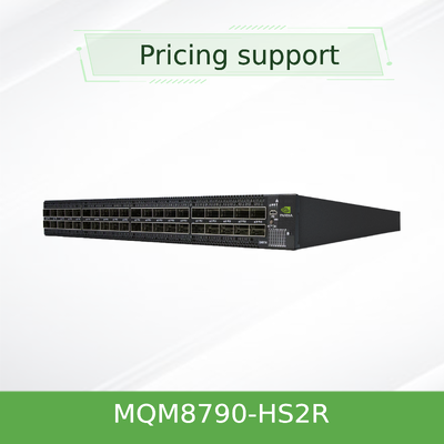 MQM8790-HS2R 200G InfiniBand Smart Switch غير مدير ، تدفق الهواء C2P ، 40x QSFP56