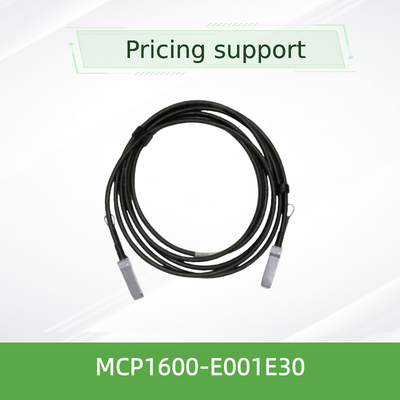 Mellanox MCP1600-E001E30 100Gb/s QSFP28 Passive DAC Cable – 1m, 30AWG, EDR InfiniBand