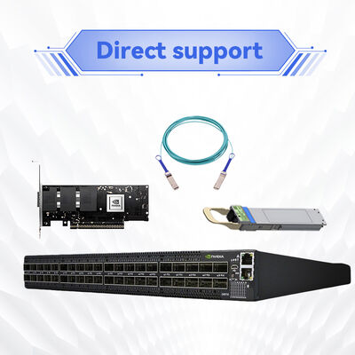 NVIDIA Q3200-RA 800Gb/s InfiniBand Switch. 72 منفذ، 57.6 تيرابايت في الثانية