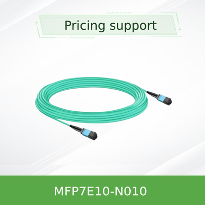 NVIDIA MFP7E10-N010 10m MPO-12/APC إلى MPO-12/APC كابلات الألياف متعددة الوسائط