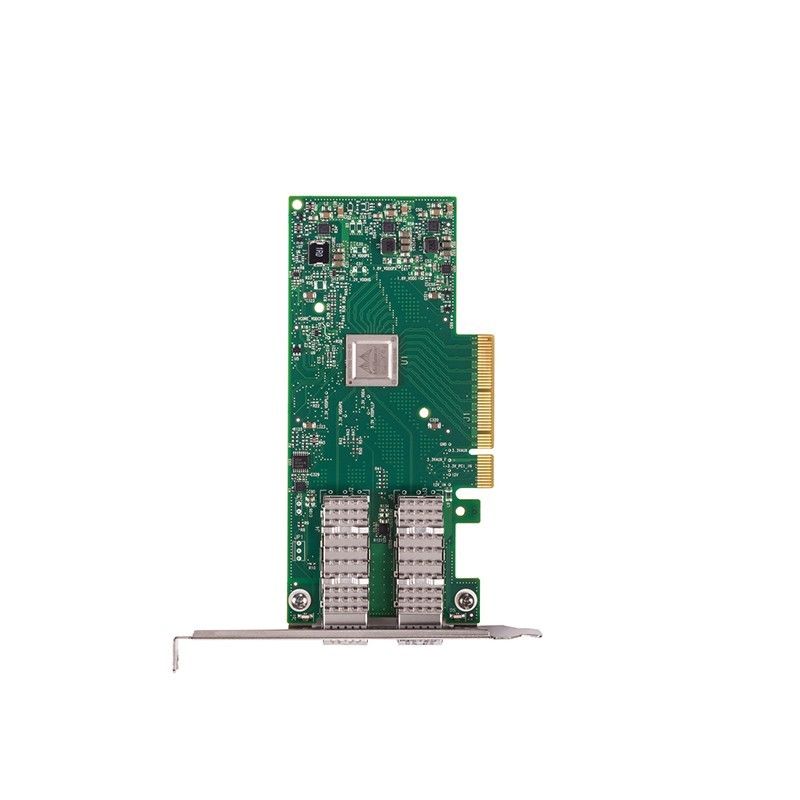 MCX4121A-ACAT بطاقة إيثرنت مزدوجة مهايئ بطاقة شبكة Mellanox ConnectX-4 Lx EN 25GbE SFP28