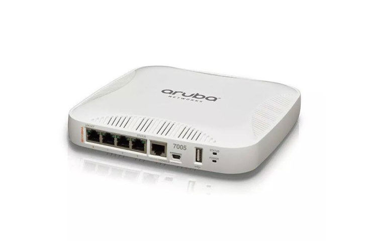 16 AP Wireles 7005 Aruba Controller 7005-RWJW633A 4 Port 10/100 / 1000BASE-T