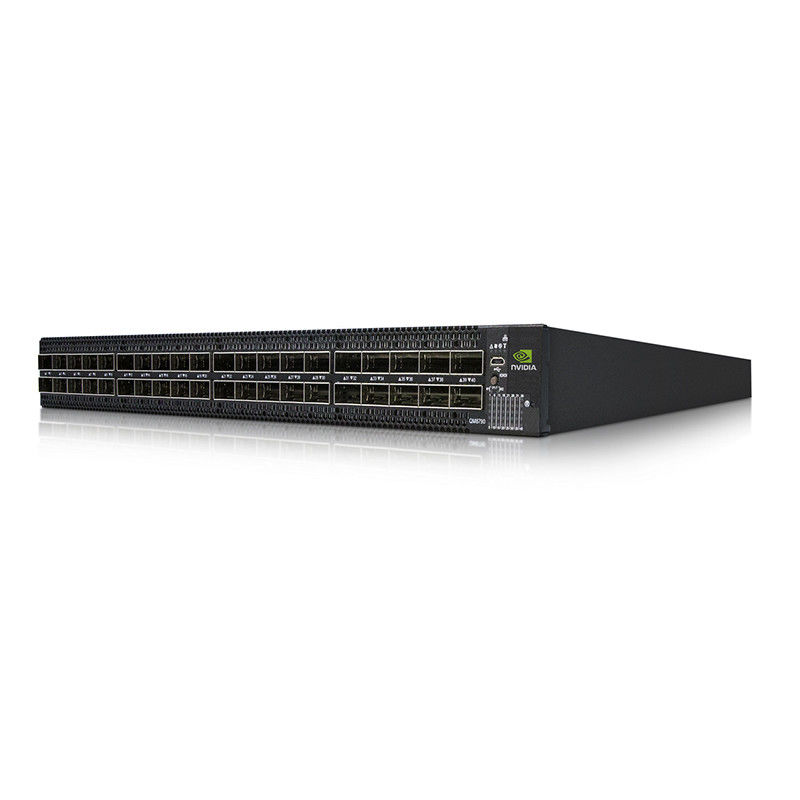40 QSFP28 منفذًا غير معوق لمحول شبكة HDR ميلانوكس InfiniBand MQM8790-HS2F 200Gb / S