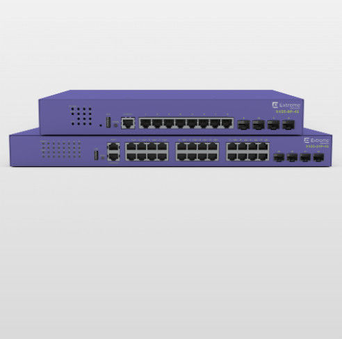 كامل نصف مزدوج 802.3at Poe X435 Extreme Network AVB Switch 24T-4S 48 منافذ 216 جيجابت في الثانية