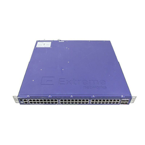 RJ45 48x Extreme X460 Switch PoE + Console Port 10GE4 Base 48 منفذًا