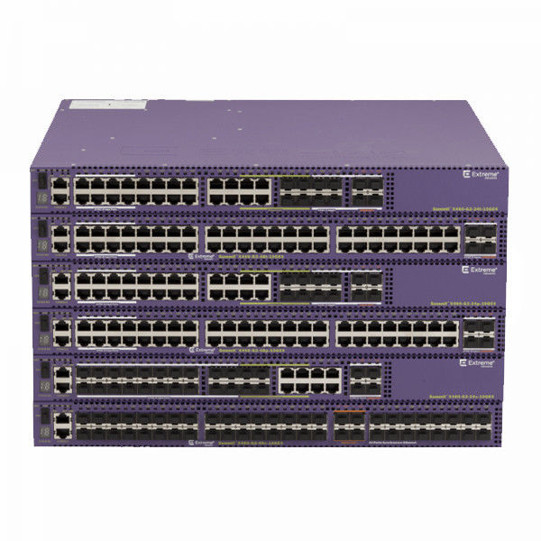 RJ45 48x Extreme X460 Switch PoE + Console Port 10GE4 Base 48 منفذًا