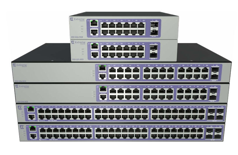 1000 Base-X SFP Extremeswitching Network 16566210 12T GE2 28 Gbps 20.8 Mpps