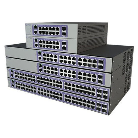 210 سلسلة Extreme Network AVB Switch 24T GE2 38.7Mpps 24 أو 48 Gigabit Ports Layer 3