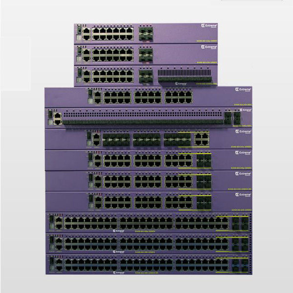 10GE4 AVB متوسعة الحجم الشبكات المتطرفة X440 التبديل G2 24T X440-G2-24p-10GE4 جديدة وأصلية