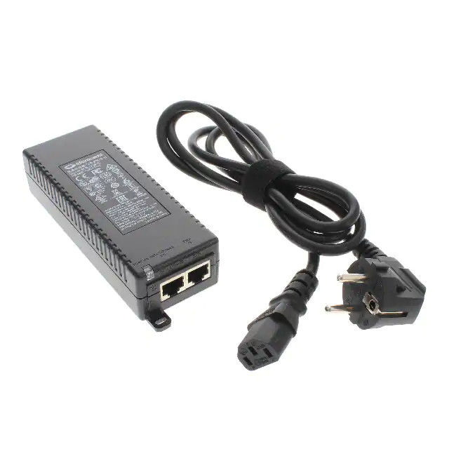 نقاط الوصول اللاسلكية المتطرفة PD-9001GR-ENT أحادية المنفذ Gigabit PoE Midspan ، متوافقة مع 802.3at