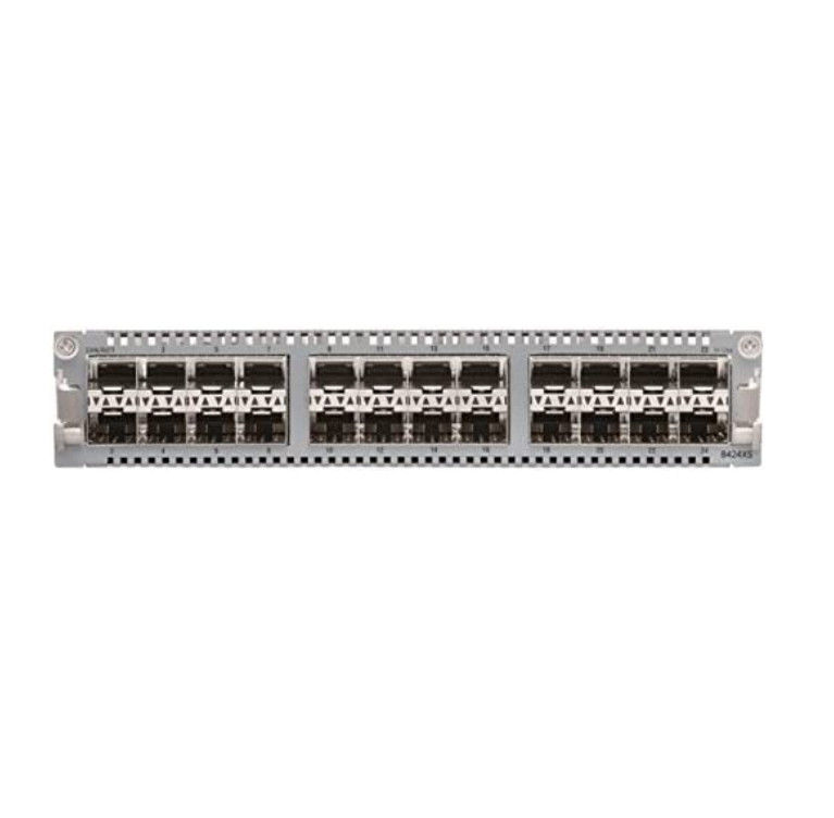 نقاط الوصول اللاسلكية المتطرفة EC8404001 - وحدة تبديل إيثرنت E6 - 24 - منفذ 1 10G SFP + جهاز إرسال واستقبال قابل للتوصيل