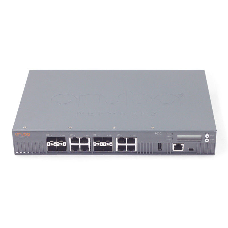 7000 Series WLAN 7030 Aruba Controller 64 AP 7030-RWJW686A 8 منفذ كومبو