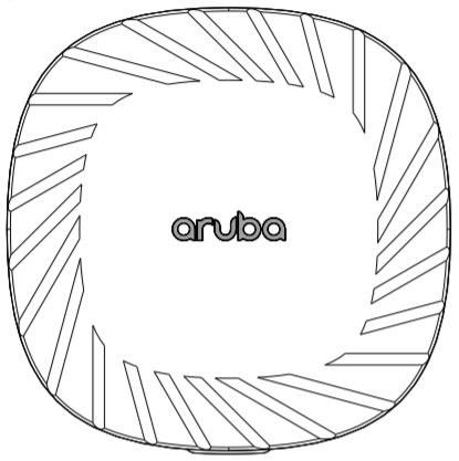 راديو مزدوج 510 Series Campus AP 515 Aruba Wifi 6 802.11ax هوائيات داخلية موحدة AP