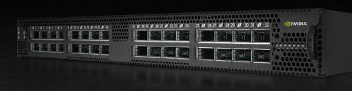 2 AC PSUs ميلانوكس Open Network Switch Cumulus Linux Switch MSN3700-VS2FC 200GbE 1U