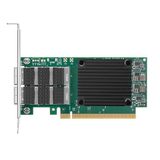QSFP56 ميلانوكس Ethernet Adapters NIC ConnectX-6 Dx EN 100GbE Network Card MCX623106AN-CDAT